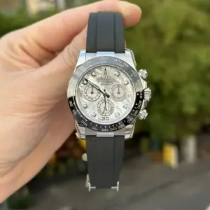 Rolex Daytona 904L Steel MOP Dial 40mm Oysterflex Super Clone