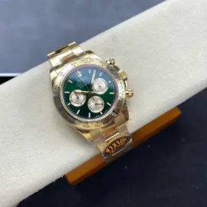 Rolex Daytona 126508 YG Plated Green Dial 40mm Oyster Super Clone