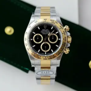 Rolex Daytona 126503 SS/YG Plated Black Dial 40mm Oyster Super Clone