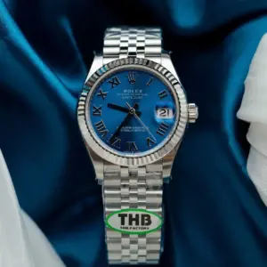 Rolex Datejust 316L Steel Blue Dial 31mm Jub THBF Replica