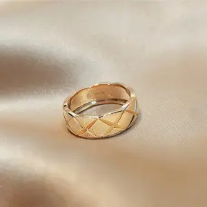 Geometric Lace Ring