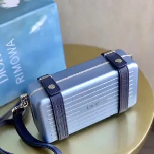 Rimowa Dior limited bag blue