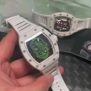 Ceramic tourbillon watch