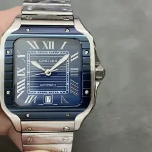 MS Cartier Santos Series 2824 mechanical 40mm