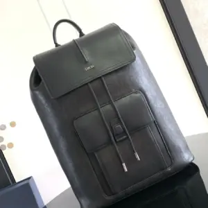 Dio shoulder bag with smooth leather