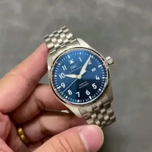 IWC mark twenty steel bracelet watch
