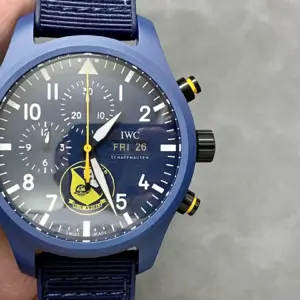 IWC pilot ceramic chronograph watch