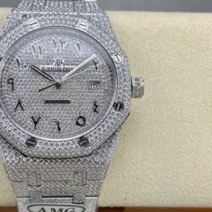 Audemars Pinguet Royal Oak Full Diamond 15400 Watch