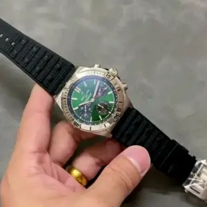 Breitling Chronographe Steel Cloud Silver Watch