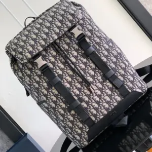 DIO Explorer shoulder backpack with beige black Oblique