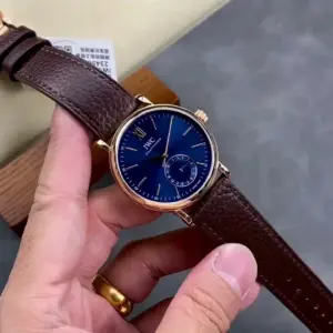 IWC Vacheron Constantin Portugieser series two needle half mechanical watch
