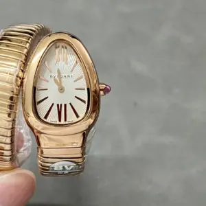 Serpenti series Snake-shaped wristwatch