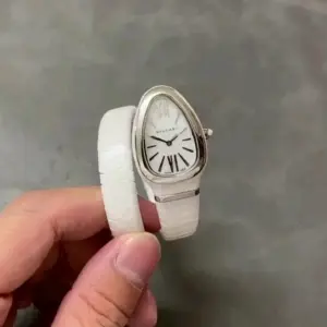 Serpenti series Snake-shaped wristwatch