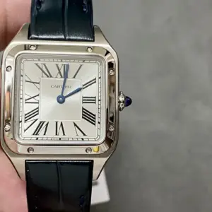 F1 factory Cartier Santos Dumont small size watch