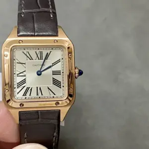 F1 factory Cartier Santos Dumont small size watch