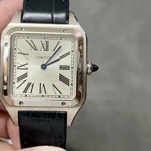 F1 factory Cartier Santos Dumont medium size watch