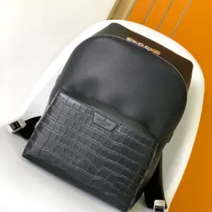 Discovery Small Backpack Crocodile Print
