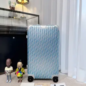 Dior x Rimowa 31 inch aluminium luggage