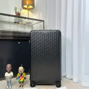 Dior x Rimowa 31 inch aluminium luggage