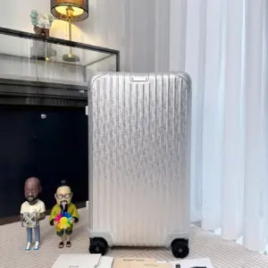 Dior x Rimowa 31 inch aluminium luggage