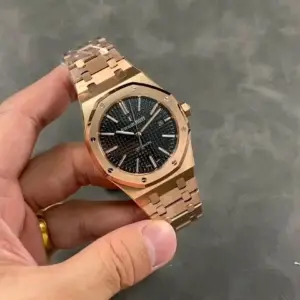 AP 15400 CAL3120 Frosted Gold Edition Mechanical Watch