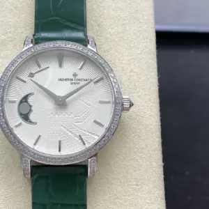 36mm women’s moon phase automatic watch