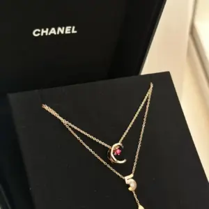 Rubellite necklace
