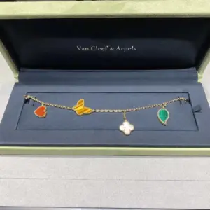Lucky charm bracelet with