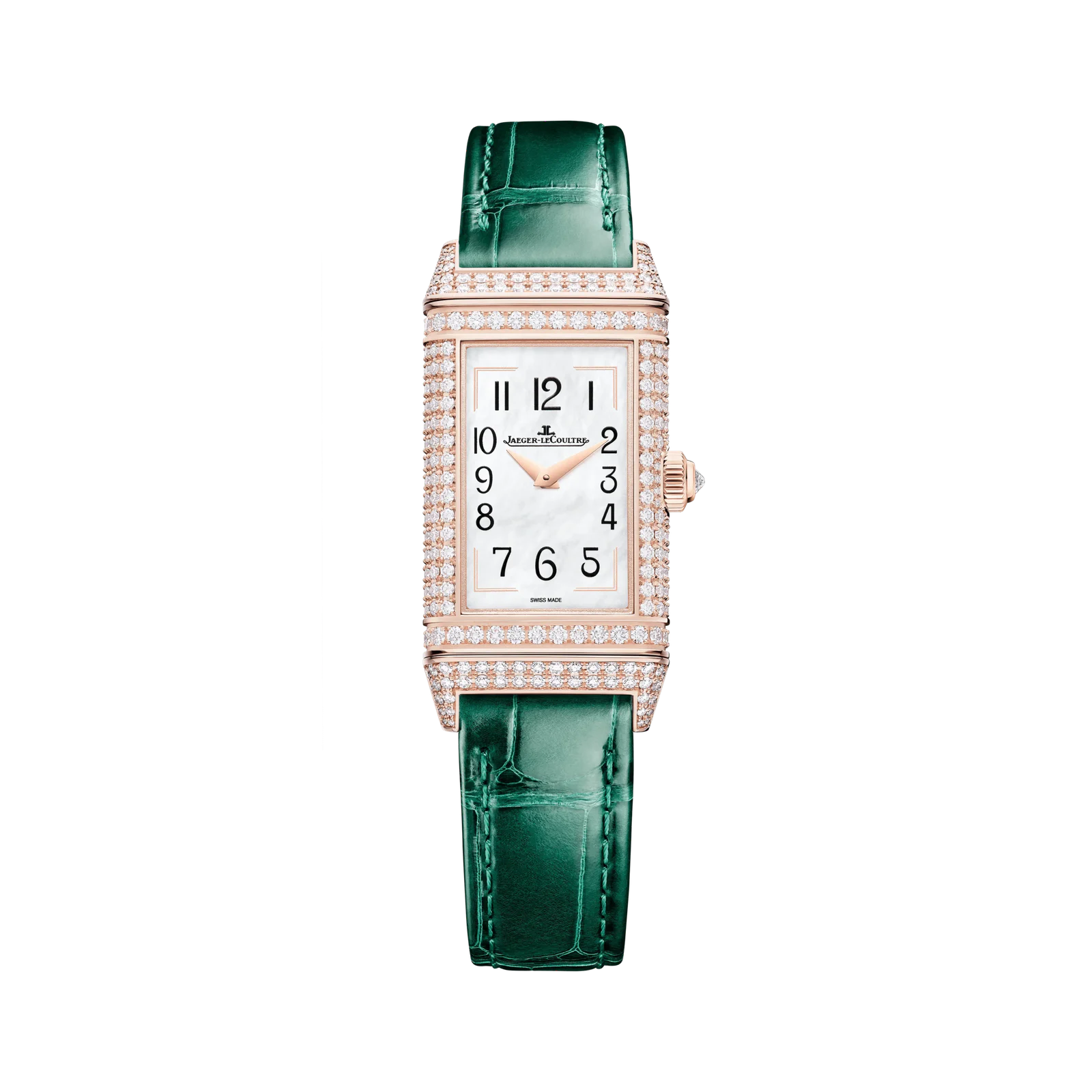 Pink Gold Reverso One Precious Flowers Women’s Watch Q3292434