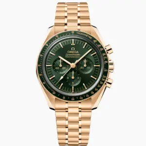 Omega Speedmaster Moonwatch Professional – 42mm Green Dial in 18K Moonshine™ Gold