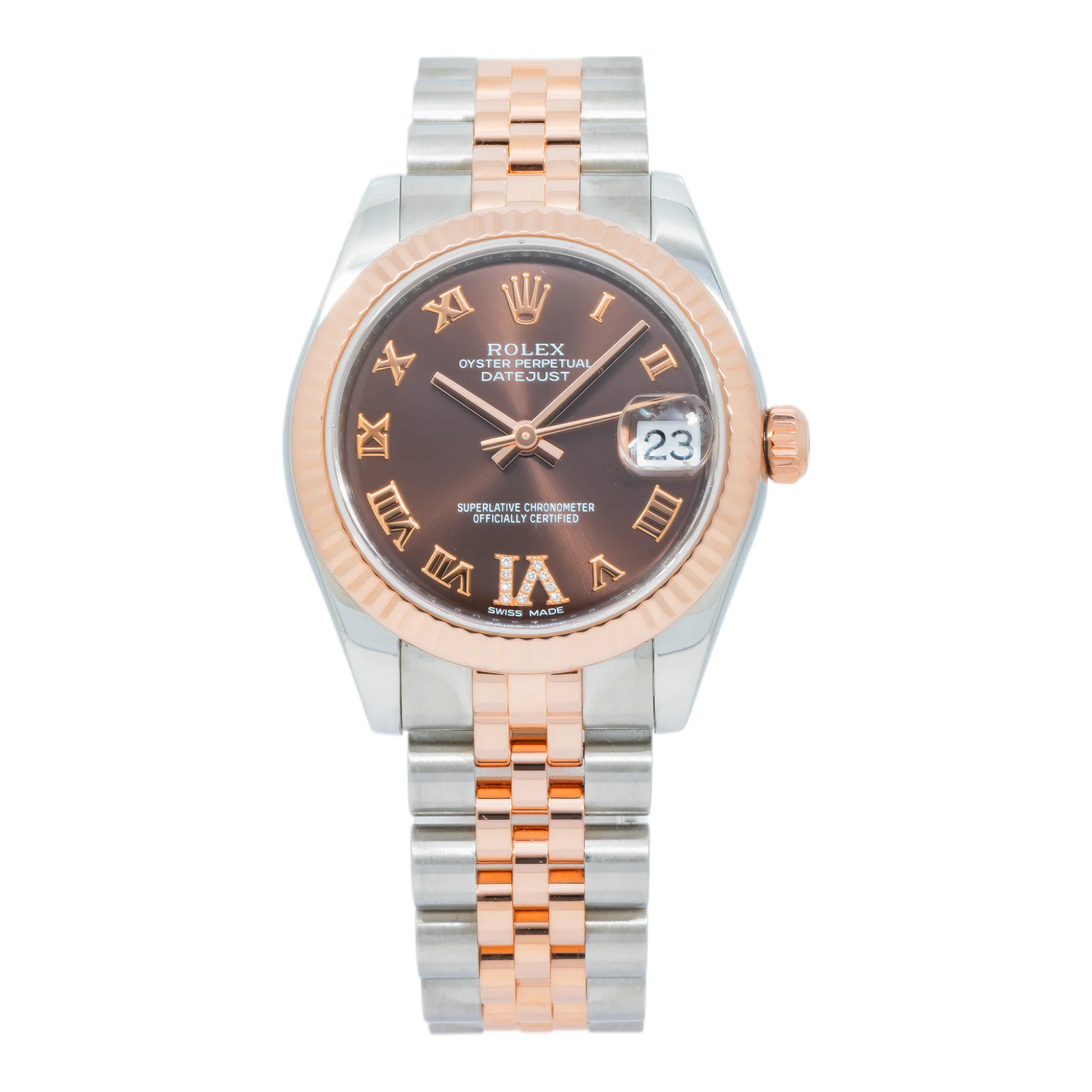 Rolex Datejust 31mm 178271 with Fluted Bezel