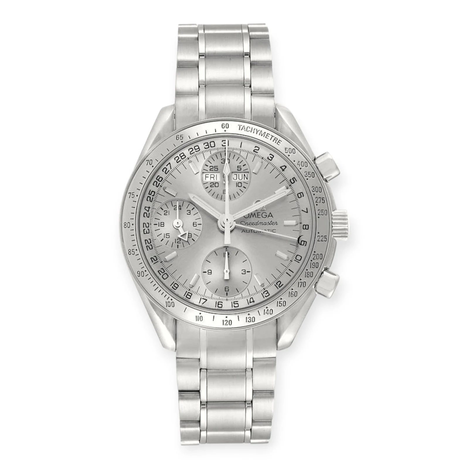 Omega Speedmaster 3523.30.00 Day Date Chronograph Steel Mens Watch