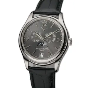 39mm Annual Calendar 18k WG Grey Dial Deployant
