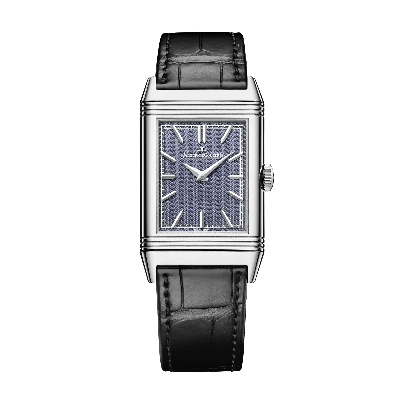 White Gold Reverso Tribute Enamel Men’s Watch Q39334S2