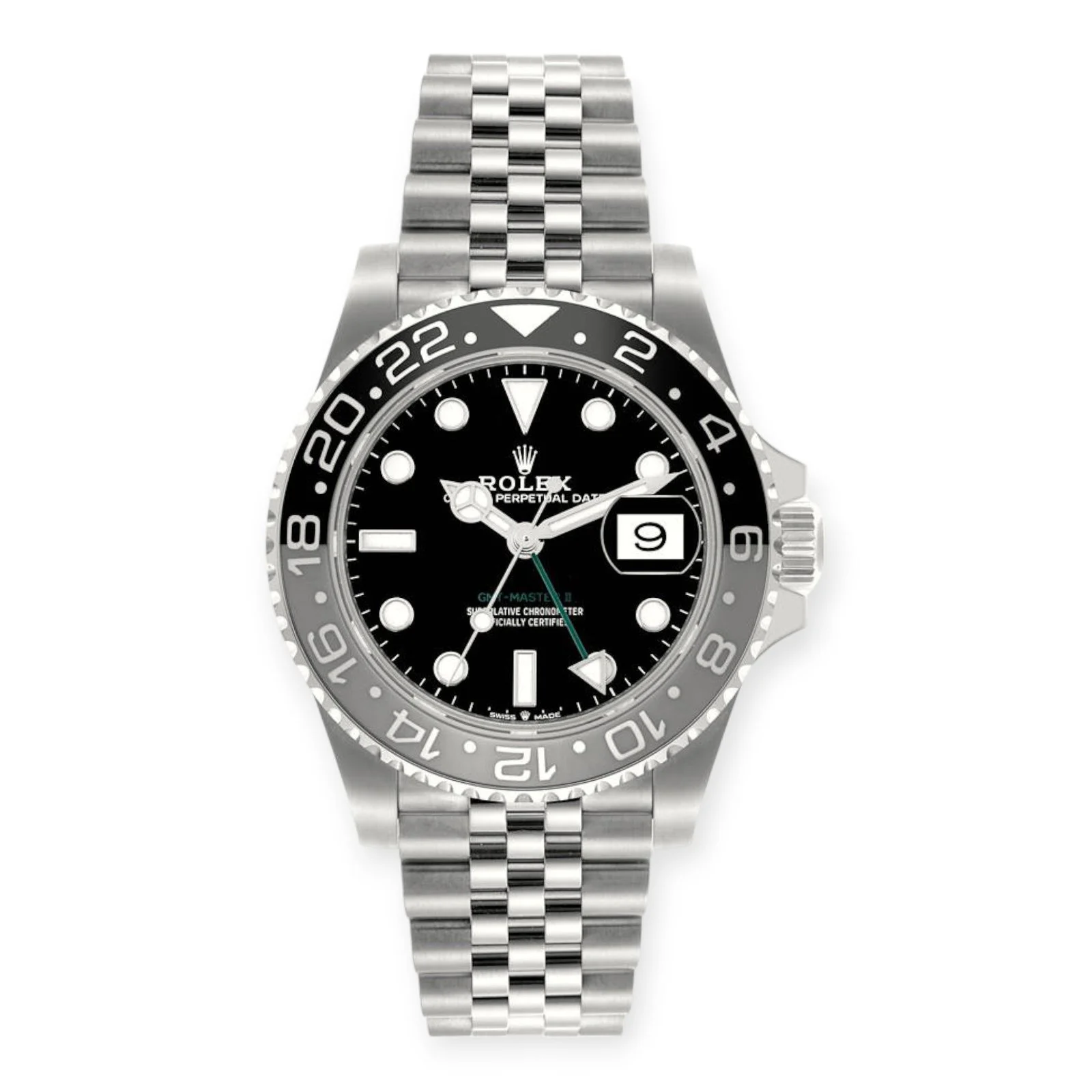 Rolex GMT Master II 126710GRNR ‘Bruce Wayne’ Stainless Steel Jubilee