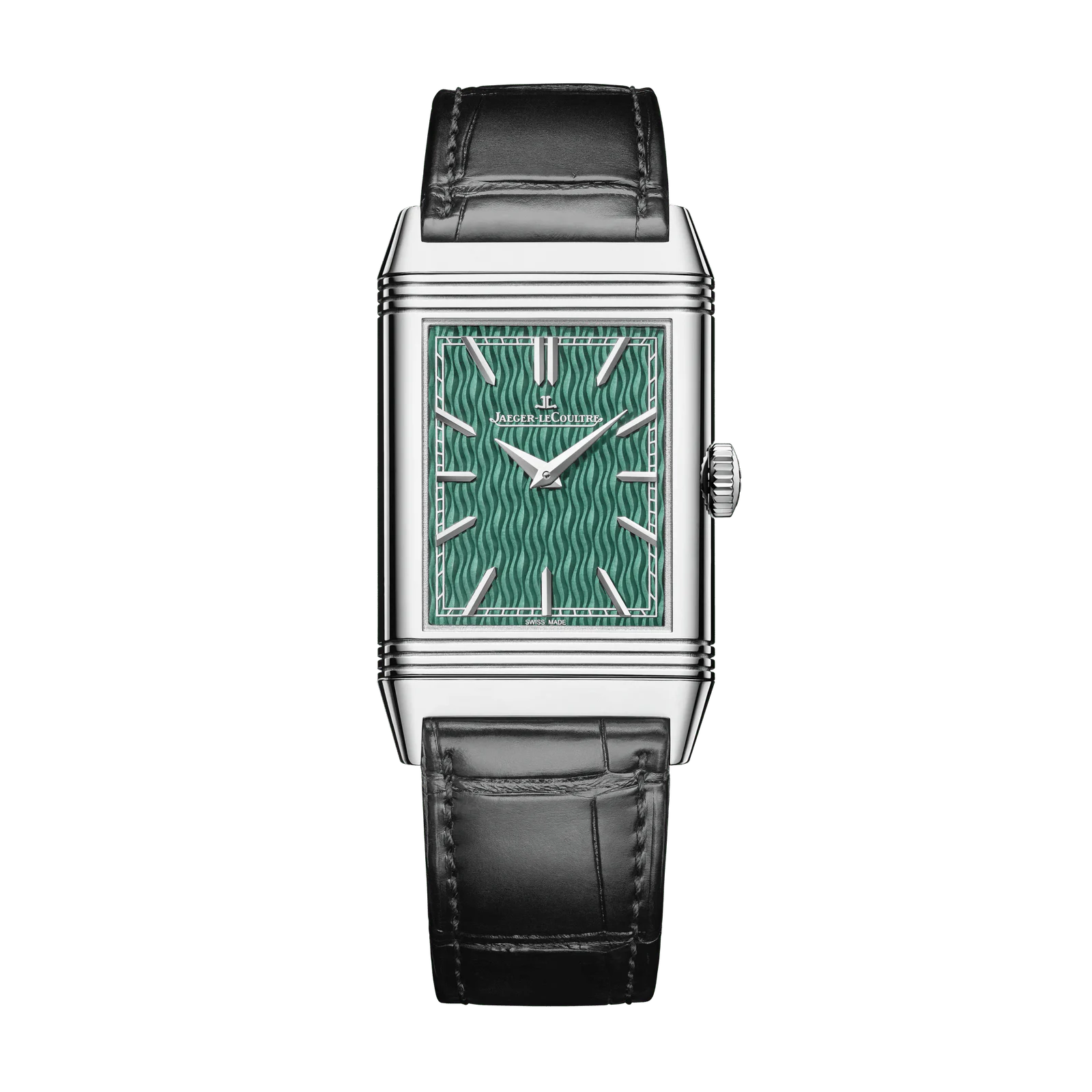 White Gold Reverso Tribute Enamel Men’s Watch Q39334S3