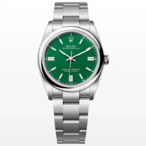 Rolex Oyster Perpetual 36mm Stainless Steel & Green Dial – Ref. 126000