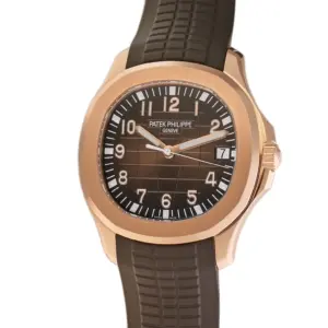 40mm 18k Rose Gold Sunburst Brown Dial