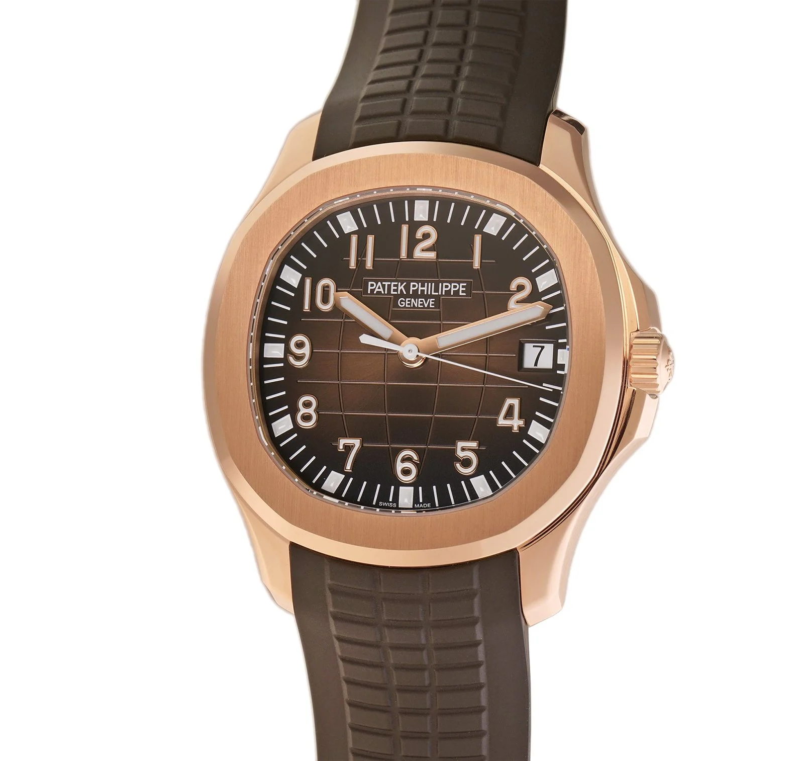 40mm 18k Rose Gold Sunburst Brown Dial