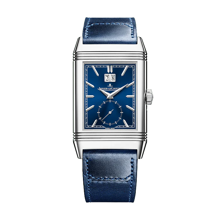 Stainless Steel Reverso Tribute Geographic Men’s Watch Q714845J