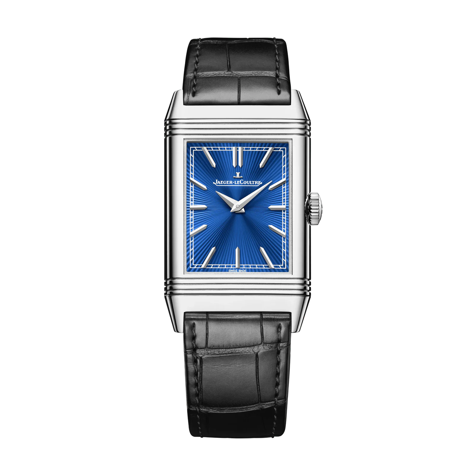 White Gold Reverso Tribute Enamel Men’s Watch Q39334S1
