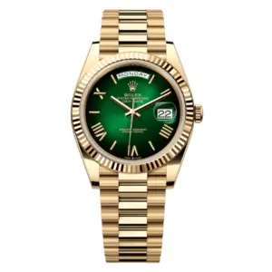 Rolex Day-Date 40 Green Ombre Dial – 228238