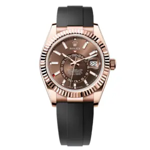 Rolex Sky-Dweller – Everose Gold Chocolate Dial on Oysterflex Ref. 336235
