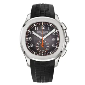42mm Chronograph Stainless Steel Charcoal Dial