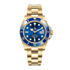Rolex Submariner Date – 18k Yellow Gold with Blue Dial and Blue Ceramic Bezel Ref. 126618LB