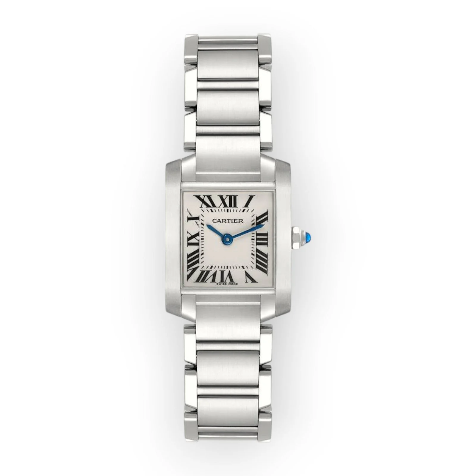 Cartier Tank Francaise Medium W51002Q3 White Dial 32mm