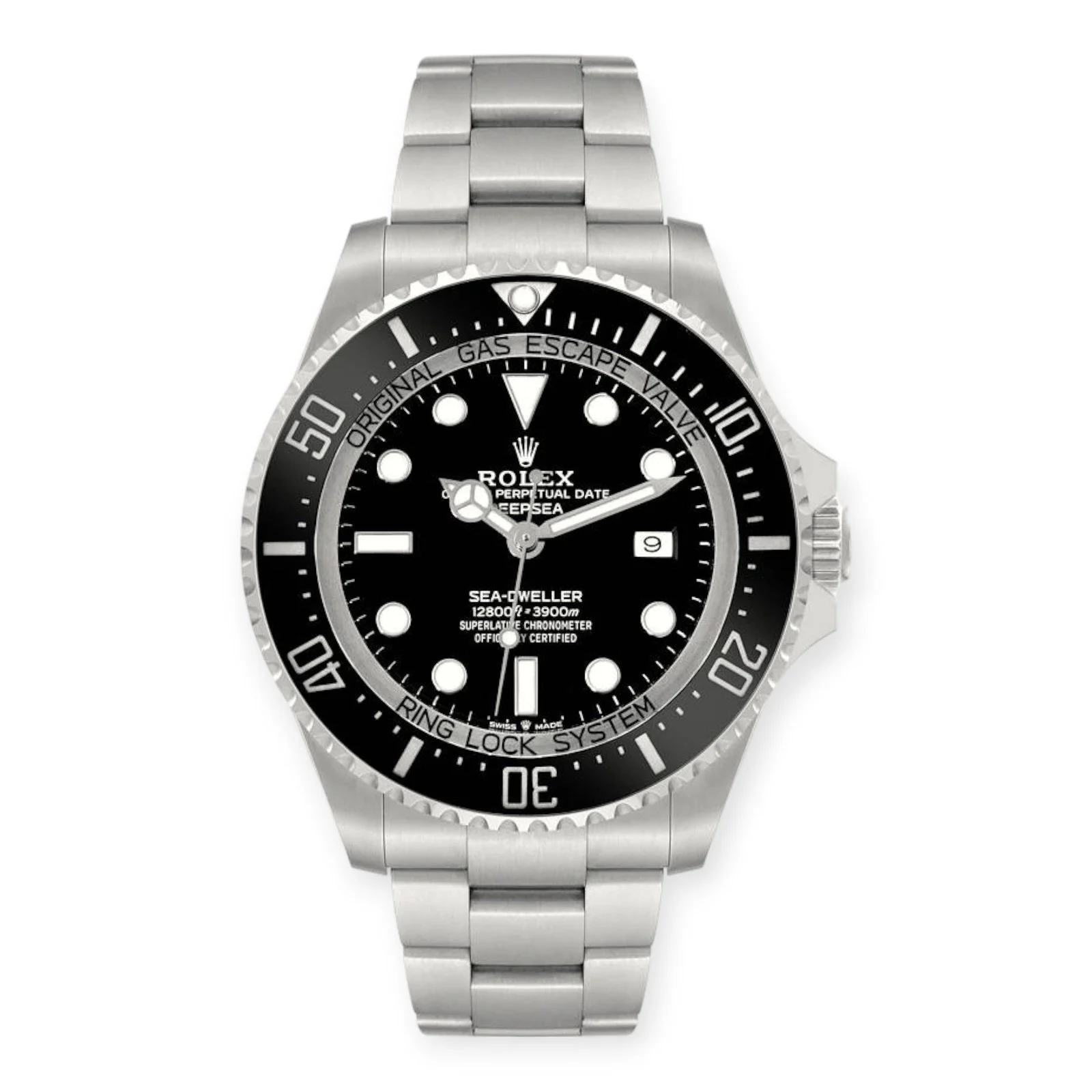Rolex Sea Dweller Deep Sea Stainless Steel Black Ceramic Bezel 44MM 126660