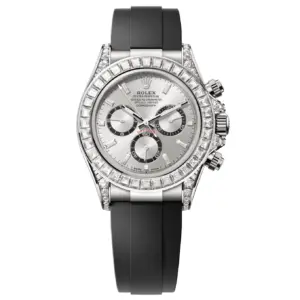 Rolex Cosmograph Daytona – 18k White Gold with Diamond Bezel Ref. 126539TBR-0002