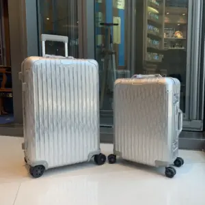 20-26-30 inch aluminum-magnesium alloy suitcases