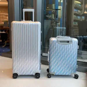 20-26-30 inch aluminum-magnesium alloy suitcases